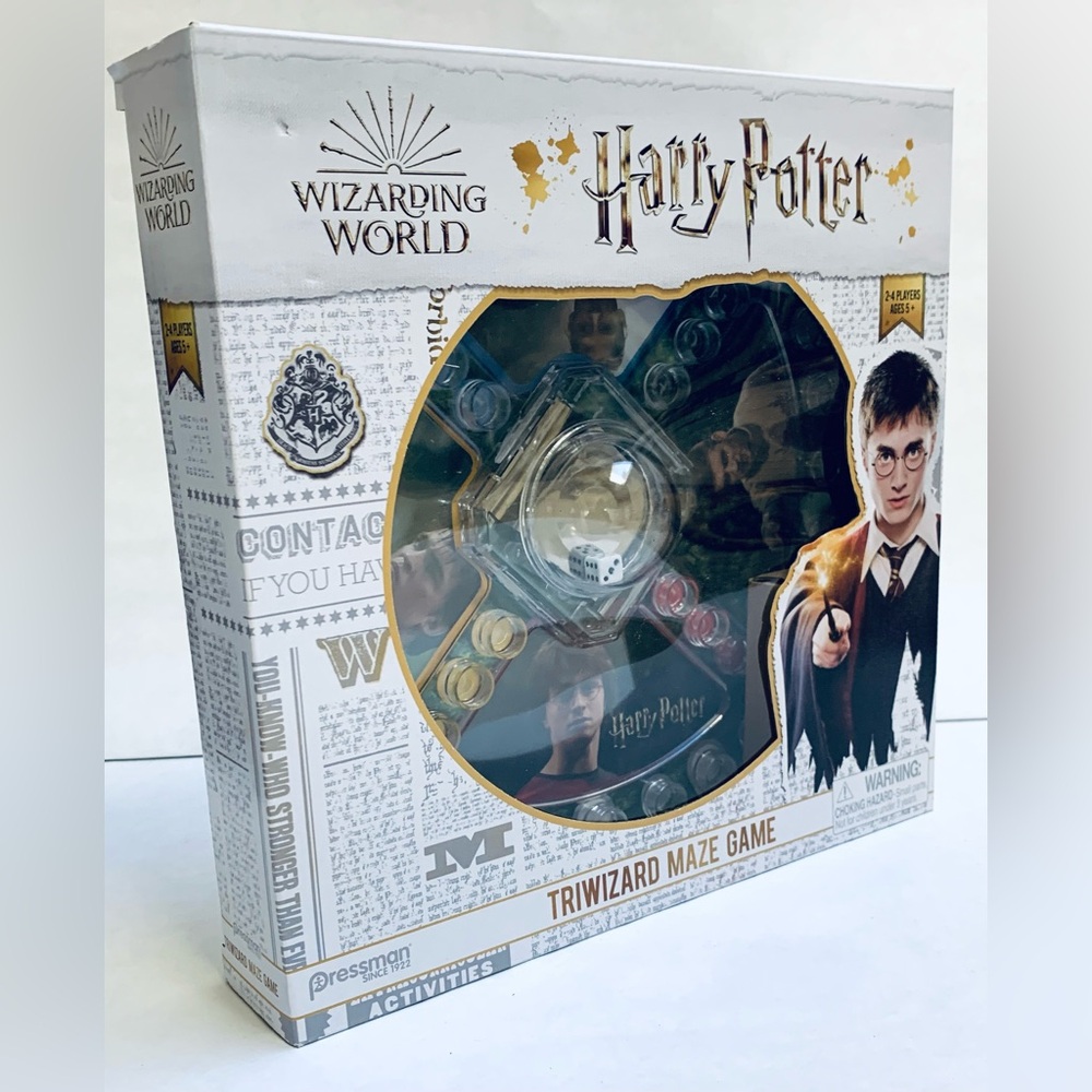 NEW Harry Potter Triwizard Maze Board Game Pressman 2–4 Players Ages 5+ Boxed